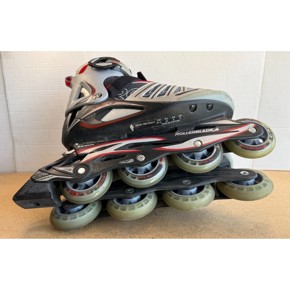 Mens Sz 9 Rollerblades Spirit XT SG5 80mm Inline Skates - Minor Flaw - Picture 11 of 11